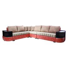 Sunrise Furniture HS-24 L-Shape Wooden Sectional Sofa - Rose