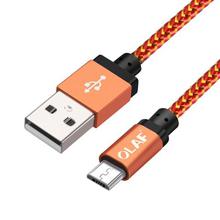 OLAF Micro USB Cable 1m 2m 3m Fast Data Sync Charging Cable For Samsung Huawei Xiaomi LG Andriod Microusb Mobile Phone Cables