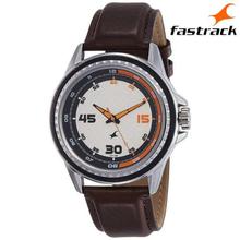 Fastrack Silver Dial Analog Watch for Men-3142SL02