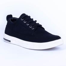 Caliber Shoes Black Casual Lace Up Shoes For Men (536 SR)