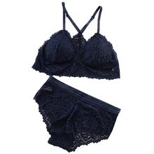 2019 Sexy Lace Bra Sets Women Seamless Embroidery Bralette