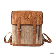 Kolpa Brown/Beige "ARJU-2" Backpack For Women