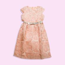 Kapadaa: Joshua Tree Cream Color Party Dress For Girls