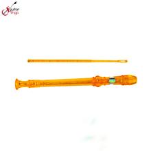 Orange Plastic Flute For Kids On Guitar Shop