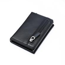 ZOVYVOL Rfid Smart Wallet Credit Card Holder Metal Thin Slim
