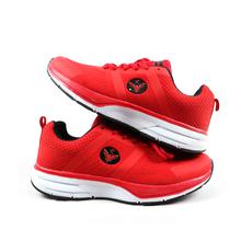 Red Lace-Up Sports Shoes For Men