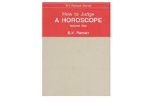 How to Judge a Horoscope (Volume Two) -B.V. Raman