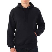 Black Plain Hoodie For Men