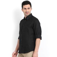 Indian Terrain Slim Fit Casual Shirt – Black