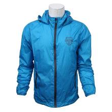 Turquosie Blue Windcheater Jacket For Men