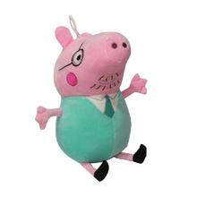 Pink/Green Peppa Pig Stuffed Toy