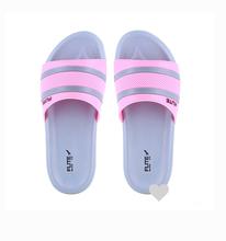 Flite by Relaxo Grey/Pink Flip Flop Slipper For Women FL-415