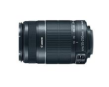 Canon EF-S 55-250mm f/4-5.6 IS II Telephoto Zoom Lens for DSLR Camera (Black)