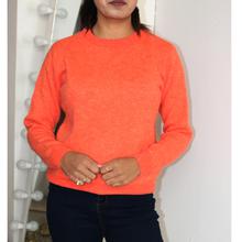 Crewneck Fleece Sweater For Women