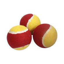 Red/Yellow Cricket Soft Tennis Ball (Set Of 3)