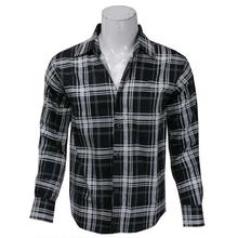 Black And White Checked Shirt For Men