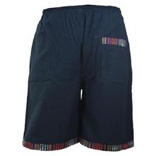 Blue Linen Shorts for Men