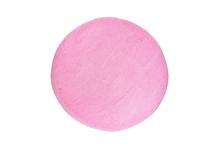 Felt Solid Round Cushion - Pink