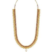 Sukkhi Glimmery Gold Plated Necklace Set for Women