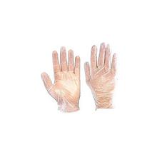 100 Pcs Disposable Transparent Clear Plastic Gloves