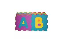 English Alphabets Puzzle Mat-Multicolored