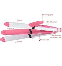 Kemei KM-1291 Beauty Styler 3 In 1 Curler And Crimper Hair Straightener