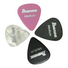 Ibanez 4 Pcs Of Guitar Picks - (Black/White/Pink)