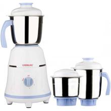 Greenline JAI-3 550W 3 Jar Mixer Grinder - (White/Blue)