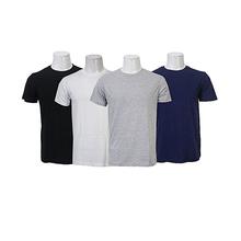 Round Neck T-Shirt For Men - Pack of 4