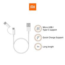 Mi Original 2-in-1 USB Type C Cable [100 cm]