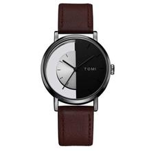 BLACK AND WHITE DIAL CLASSICAL ANALOG WATCH FOR UNISEX