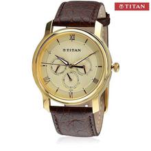 Titan 1618Yl01 Classique Analog Watch For Men