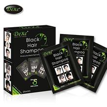 Dexe Black Hair Color Shampoo 25ml Pack of 10