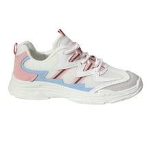 Multicolor Mesh/Suede Sneakers For Women