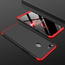 GKK 360° Protective Case For Oppo F -Red/Black