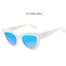Women Cat Eye Sunglasses Brand Designer Retro Glasses HD Lens Eyewear Ladies Fashion Cateye Vintage Sun Glasses Female UV400