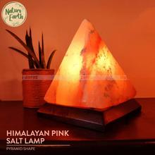 Naturo Earth Himalayan Pink Salt Lamp - Pyramid Shape