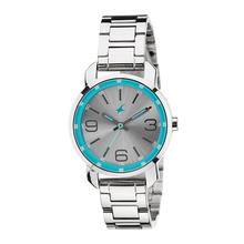 Fastrack Silver Dial Analog Watch For Women - 6111SM01