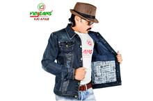 Virjeans Denim (Jeans) Stretchable Jacket For Mens (VJC 673) Blue