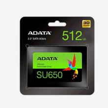 512GB Adata SSD Ultimate SU650 SATA 6Gb/s 2.5" 3D Nand