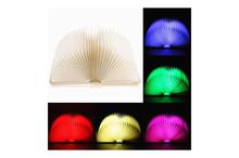 Awesome LED USB Rechargeable Folding Book Light Lamp