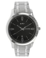 Sonata Analog Black Dial Men's Watch - 77001SM01A