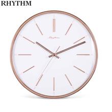 Rhythm Rose Gold/White Wall Clock ,CMG437NR13