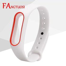 Double color mi band 2 accessories strap miband 2 replacement silicone wrist strap for xiaomi mi 2 smart bracelet wristband