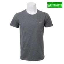 Sonam Gears Dark Grey Pocket Tshirt (521)