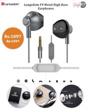 LANGSDOM F9 POWERFUL BASS EARPHONE WITH MICROPHONE