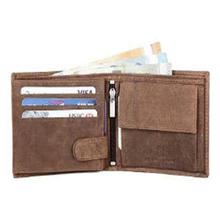 WildHorn RFID Protected 100% Genuine Leather Wallet for Men -Coffee