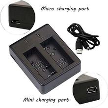 High Quality Super Dual-Slot Action Camera Battery Charger