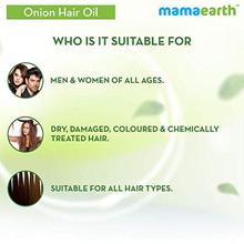 Mamaearth Onion Oil for Hair Growth & Hair Fall Control with