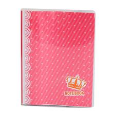 Pink Crown Printed Notebook Diary